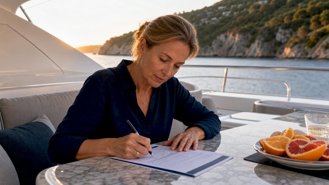 Yacht Preference Sheet: What It Is and Why It Matters