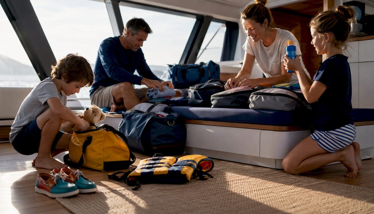 Family Packing Guide for Yacht Charter Vacations 2026