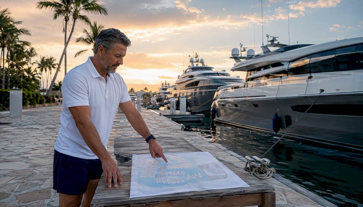 Mega Yacht Marina: What Charter Guests Must Check
