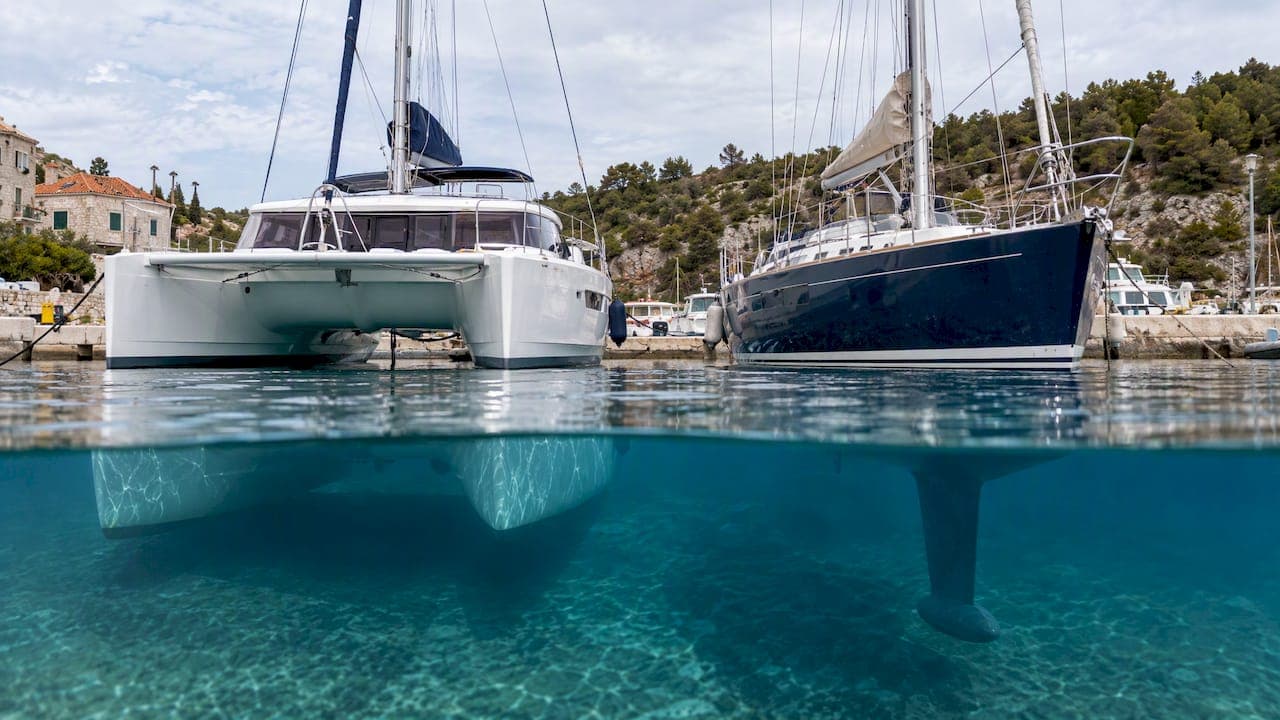 Shallow Draft vs. Deep Draft: Choosing a Charter Yacht